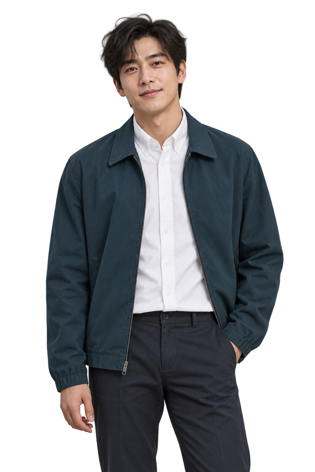 Fictional adult AI companion portrait